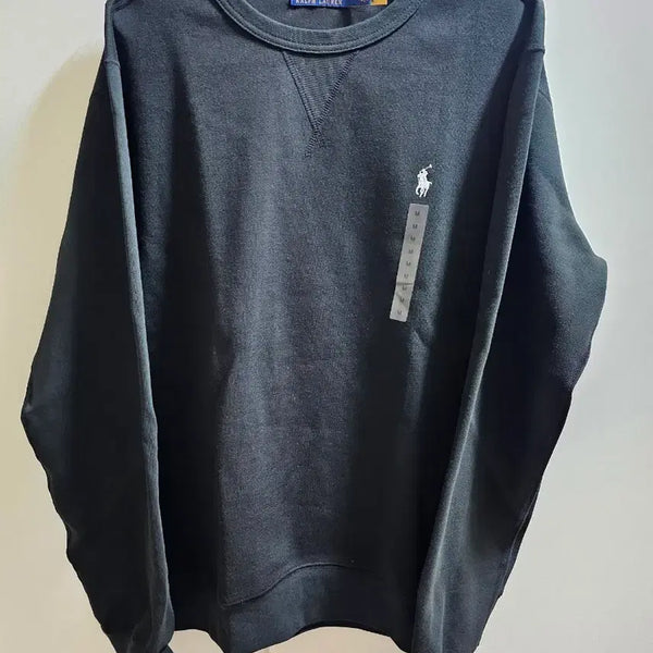 [BUNJANG] Polo Ralph Lauren Sweatshirt Black / 폴로 맨투맨