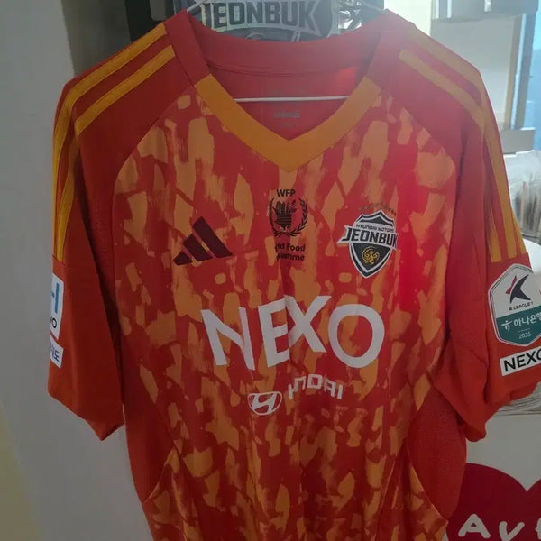 [BUNJANG] Jeonbuk Hyundai 2025 Away Goalkeeper Kit Uniform (Full Patch/Song Bum-keun Marking) / 전북현대 2025 어웨이 키퍼 유니폼(풀패치/송범근 마킹)