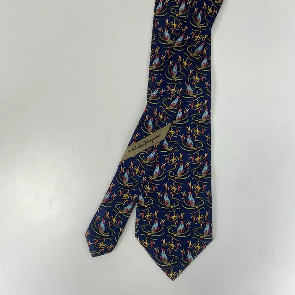 [BUNJANG] Ferragamo Silk Necktie / 페레가모(Ferragamo) 명품 정품 넥타이