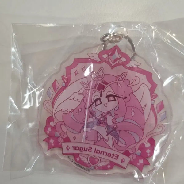 [BUNJANG] Cookie Run Kingdom Eternal Sugar Acrylic Keyring / 쿠키런킹덤 이슈 이터널슈가 아크릴 키링 위대한왕국의 유산