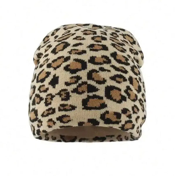 [BUNJANG] Leopard Pattern Beanie / 레오파드 비니