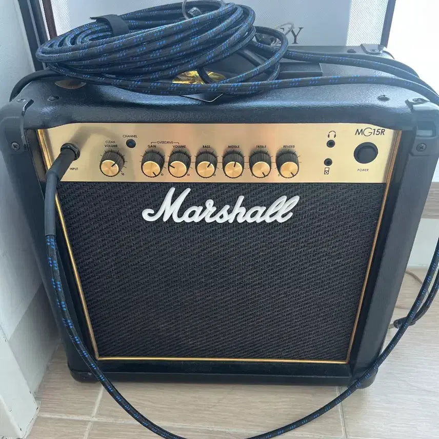 [BUNJANG] Marshall MG15GR Guitar Amplifier / 마샬 mg15gr 앰프