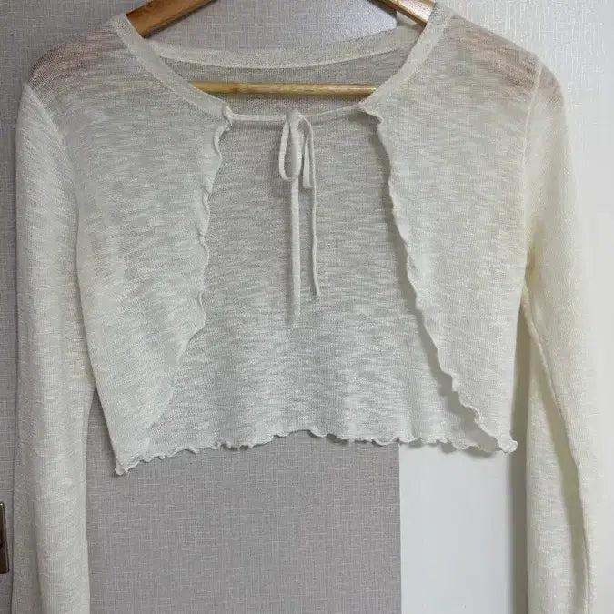 [BUNJANG] White Summer Cardigan / 여름 화이트 가디건
