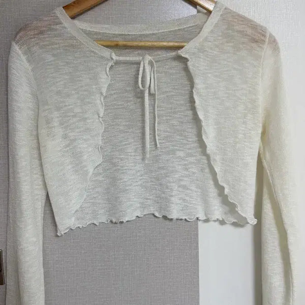 [BUNJANG] White Summer Cardigan / 여름 화이트 가디건
