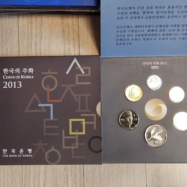[BUNJANG] 2013 Korean Mint Coin Set / 한국의 주화 2013년 민트세트