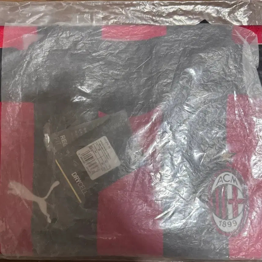 [BUNJANG] AC Milan 20/21 Home Replica Shirt (Size M) / AC밀란 20/21 홈 레플리카 셔츠