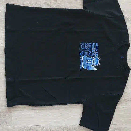 [BUNJANG] Ader Error Maison Kitsuné Collaboration T-Shirt / 아더에러 메종키츠네 콜라보 새상품