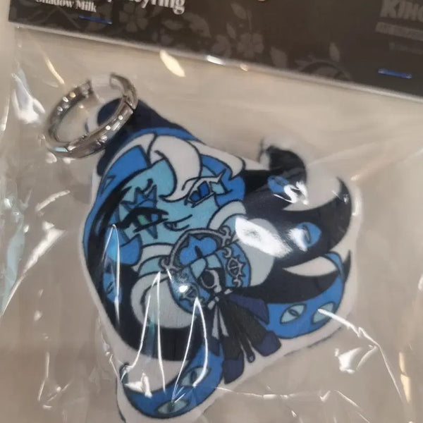 [BUNJANG] Cookie Run Kingdom Shadow Milk Plush Keychain / 쿠키런킹덤 쉐밀 봉제인형 키링 쉐도우밀크 위대한왕국의유산