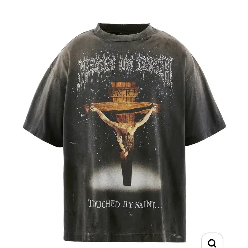 [BUNJANG] Saint Michael Graphic T-Shirt / 세인트미카엘 [L]