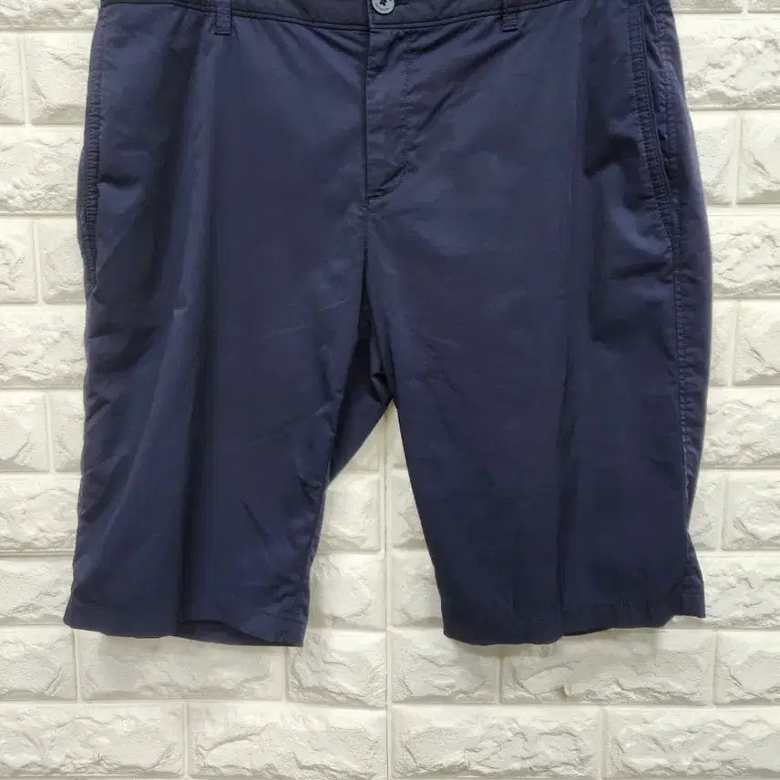 [BUNJANG] Beanpole Navy Spandex Shorts Size 35 / 빈폴 네이비 스판 반바지 35인치 k1151