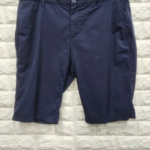 [BUNJANG] Beanpole Navy Spandex Shorts Size 35 / 빈폴 네이비 스판 반바지 35인치 k1151