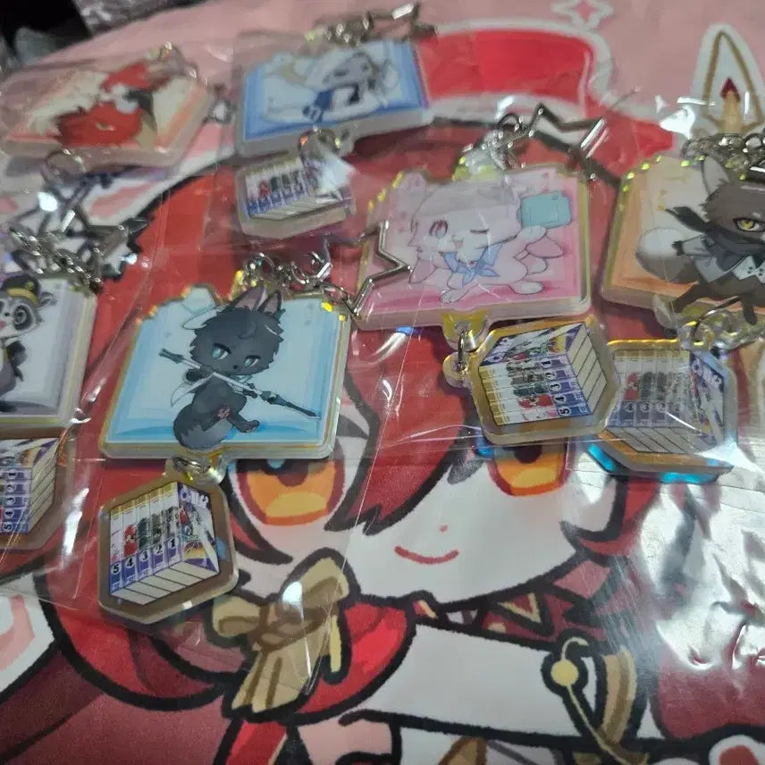 [BUNJANG] Honkai: Star Rail "Road to Reciprocity" Keychain Full Set / 붕괴 스타레일 별사이를 걷는 회고록 키링 풀세트 판매합니다