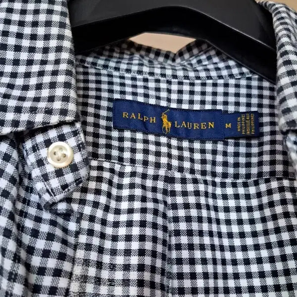 [BUNJANG] Ralph Lauren Check Pattern Shirt (M, Unisex) / 정품 랄프로렌 M 남여공용