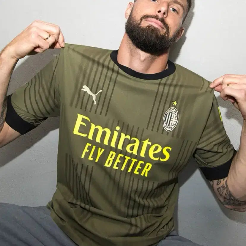 [BUNJANG] AC Milan 22/23 Third Authentic Jersey (M) / AC밀란 22/23 서드 어센틱 셔츠