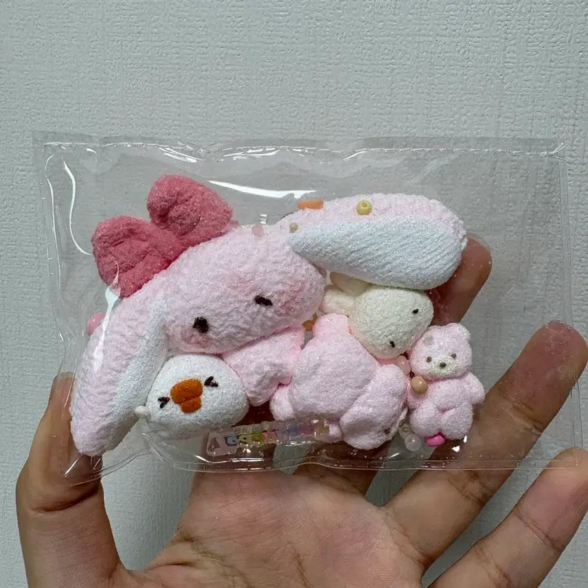 [BUNJANG] Handmade Chewy Teddy Bear Bunny Friends / 수제말랑이 테디베어 토끼친구들 판매합니다.