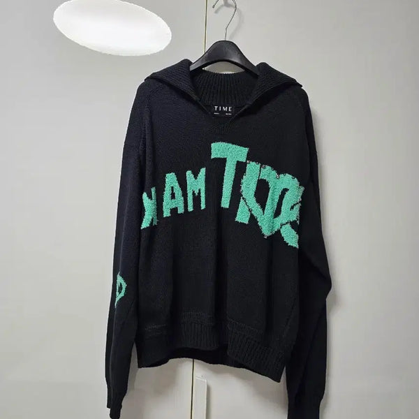 [BUNJANG] TIME Knit T-Shirt (New) / 타임 TIME 니트티 (새상품)한섬랑방마인