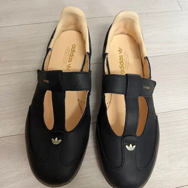 [BUNJANG] Adidas Mary Jane Samba Black Shoes (240) / 아디다스 메리제인삼바 240