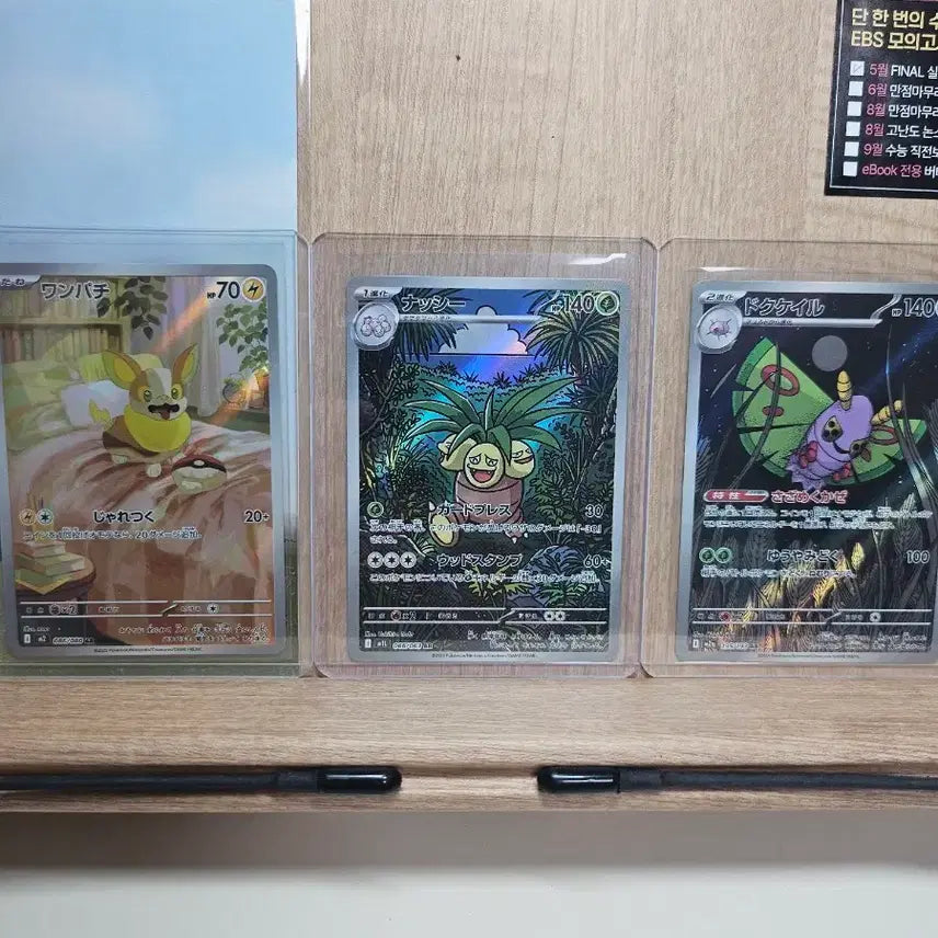 [BUNJANG] Pokemon Japanese AR Cards - Whismur, Bellossom, Glalie Bundle Set / [포켓몬카드] 일판 멍파치, 나시, 독케일 AR 일괄