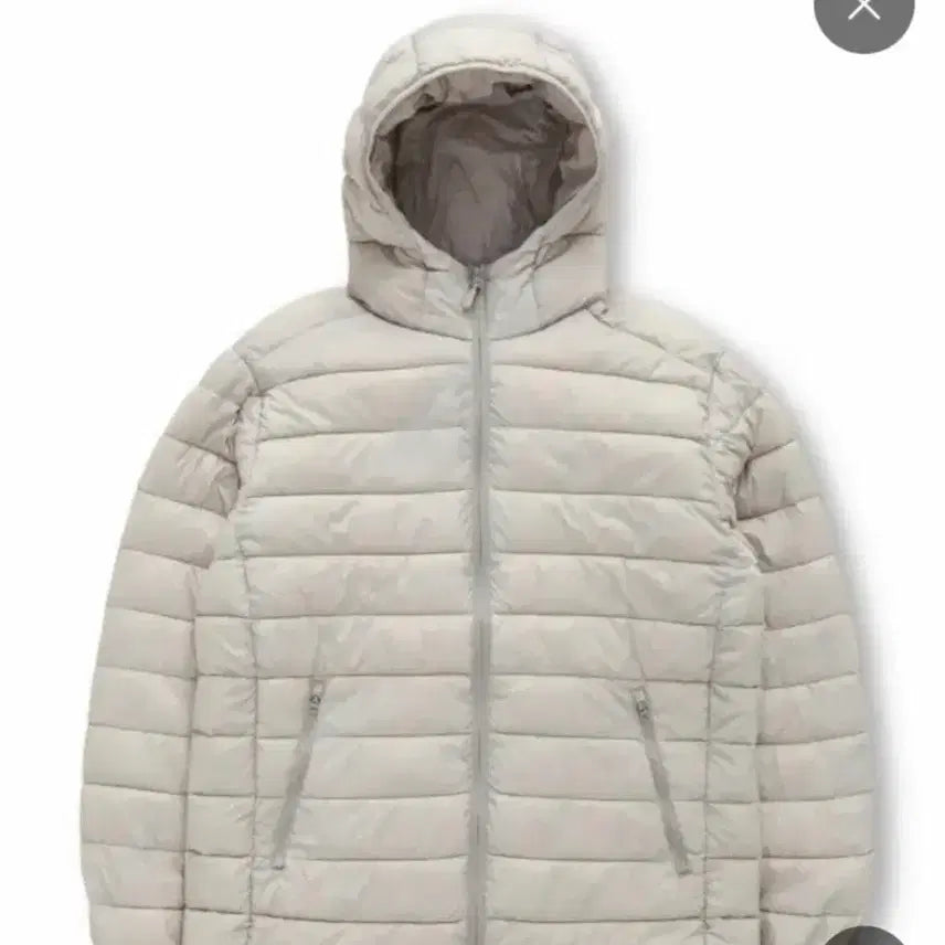 [BUNJANG] SPAO Shinlight Lightweight Padded Jacket Light Grey M / 스파오 씬라이트 경량패딩 라이트그레이 M