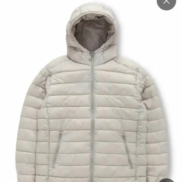 [BUNJANG] SPAO Shinlight Lightweight Padded Jacket Light Grey M / 스파오 씬라이트 경량패딩 라이트그레이 M