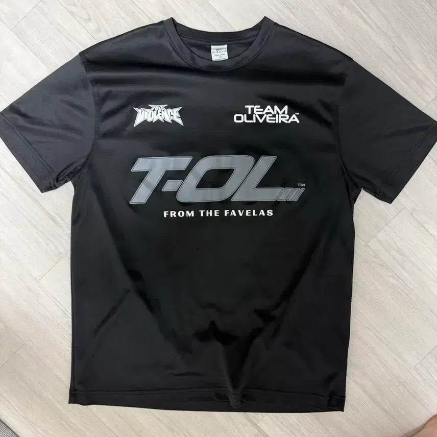 [BUNJANG] Full Violence UFC Team Oliveira T-Shirt (Large) / Full violence ufc 팀 올리베이라 티셔츠 L