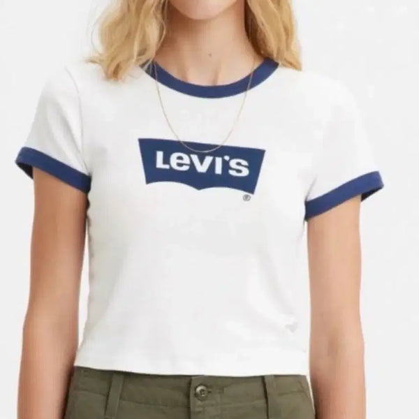 [BUNJANG] Levi's Ringer Tee Navy / 리바이스 링거티 네이비