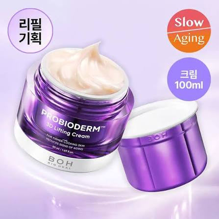 [BUNJANG] BioHeal PH Probiotics 3D Lifting Cream 50ml Refill Set / 바이오힐보 프로바이오덤 3D 리프팅 크림 50ml 리필기획