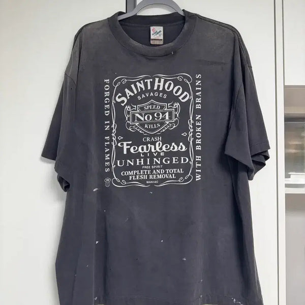 [BUNJANG] Saint Michael Peerless T-shirt XL / [XL] 세인트미카엘 네이버후드 세인트후드 피어리스 반팔