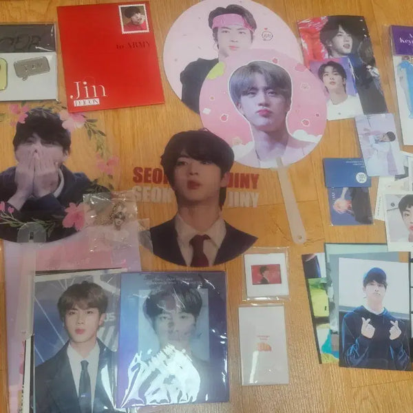 [BUNJANG] BTS Jin Bundle Set Photocard / 방탄소년단 진 포토카드 굿즈 세트(일괄)