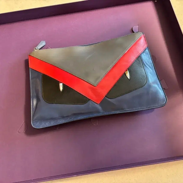 [BUNJANG] Fendi Monster Clutch Bag / 펜디 몬스터 클러치백