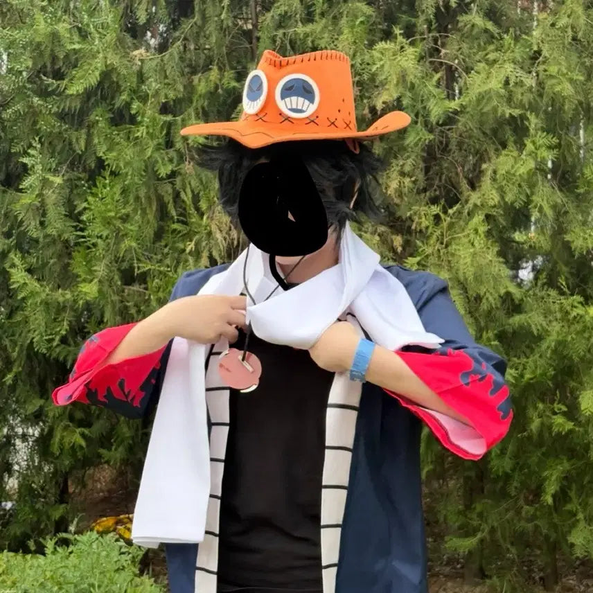 [BUNJANG] One Piece Portgas D. Ace Cosplay Set / 원피스 에이스 코스프레