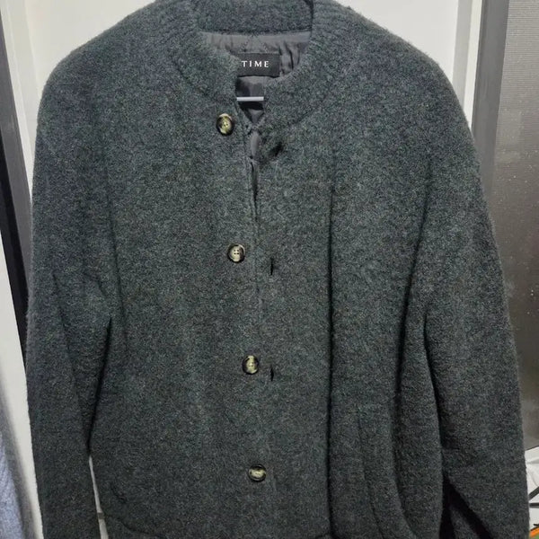 [BUNJANG] Time Homme Button Cardigan with Padded Liner / 타임옴므 패딩내피 버튼 가디건
