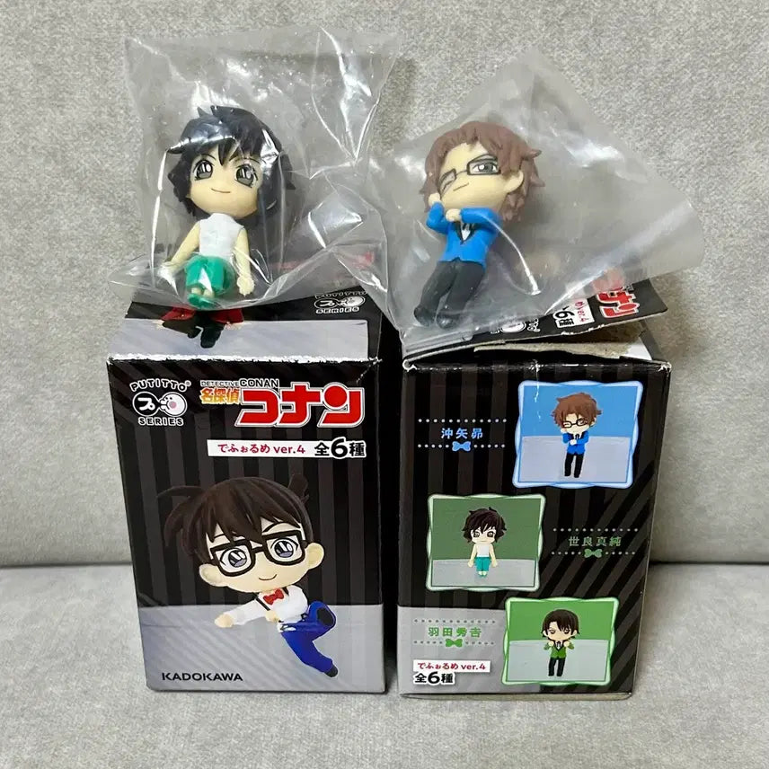 [BUNJANG] Detective Conan Sera Masumi & Okiya Subaru Random Figures Bundle Set (2 Types) / 일괄 명탐정 코난 세라 마스미 오키야 스바루 랜덤 피규어 2종
