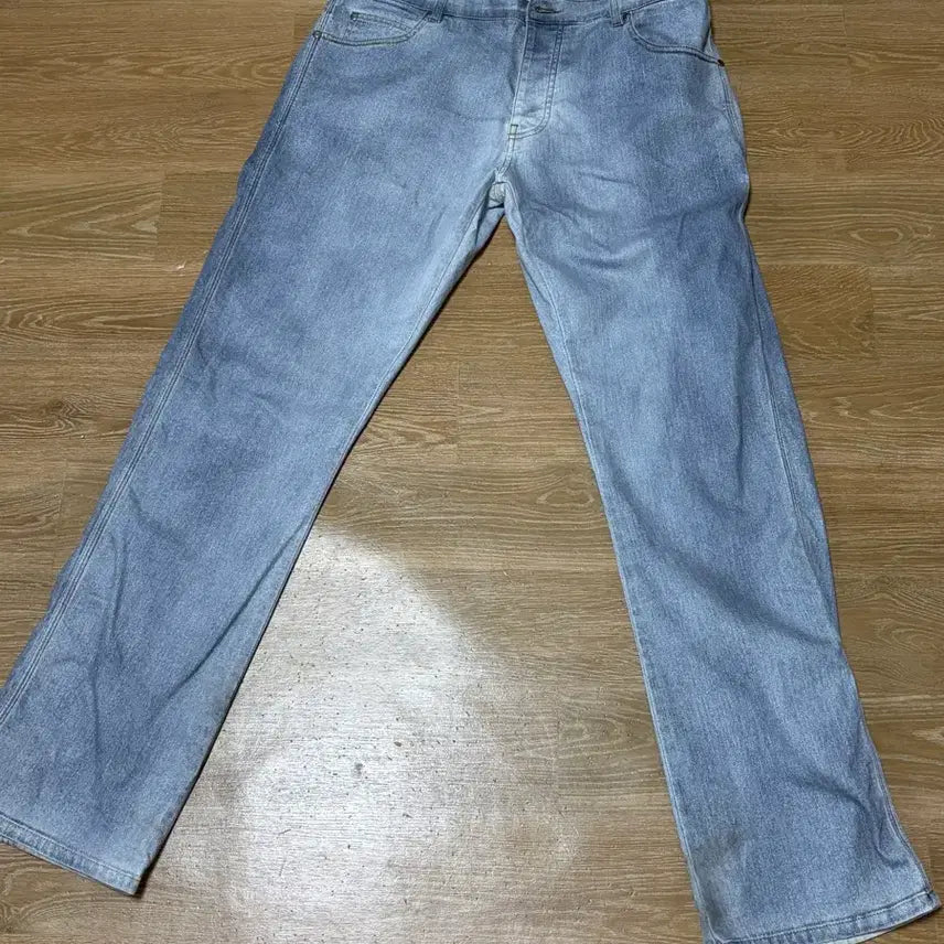 [BUNJANG] Ranra Faded Blue Denim Pants (Size M) / Ranra란라 연청 팬츠 m사이즈