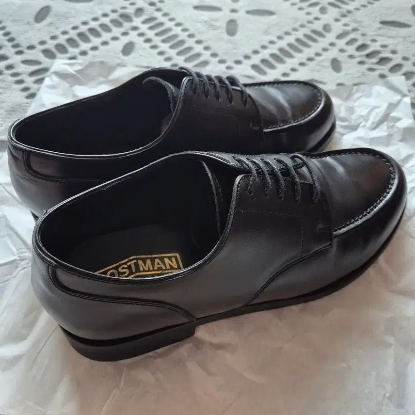 [BUNJANG] Postman Journalist Loafers Black / 포스트맨 저널리스트 더브 로퍼 블랙