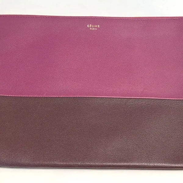 [BUNJANG] Celine Two-Tone Pouch Bag / 셀린느 투톤 파우치백