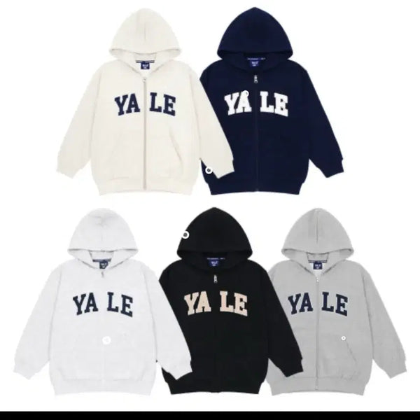 [BUNJANG] YALE Navy Hooded Zip-Up Jacket (Size 160) / YALE 후드 집업 남색
