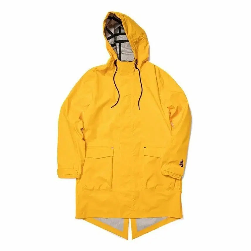 [BUNJANG] Nike ACG Lab Essentials Parka Rain Jacket XL University Gold / 나이키 / 나이키랩 에센셜 파카 레인자켓 / XL