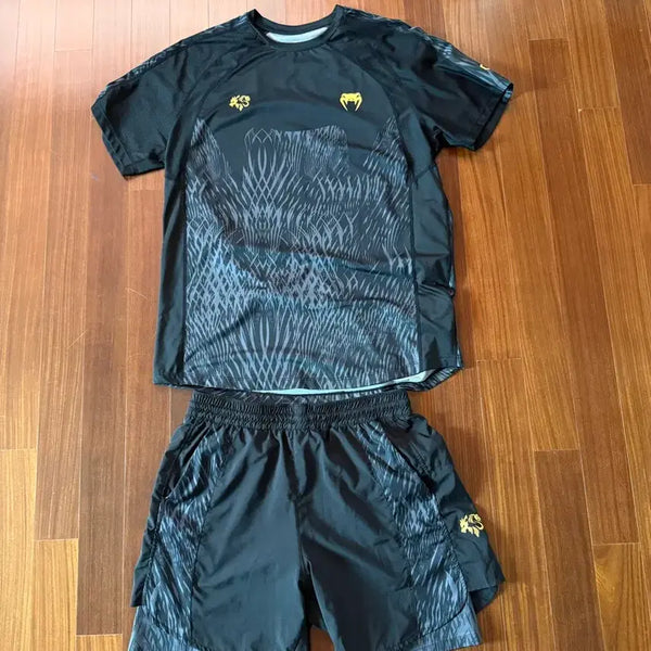 [BUNJANG] Venum Khamzat Chimaev Collaboration Training Set (Top & Bottom) / ufc 베넘 함자트 치마예프 콜라보 상하의 세트 M
