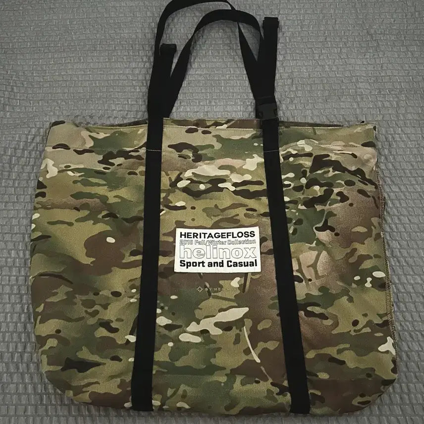 [BUNJANG] Heritage Floss x Helinox Shoulder Bag Camouflage / 헤리티지플로스 x 헬리녹스 숄더