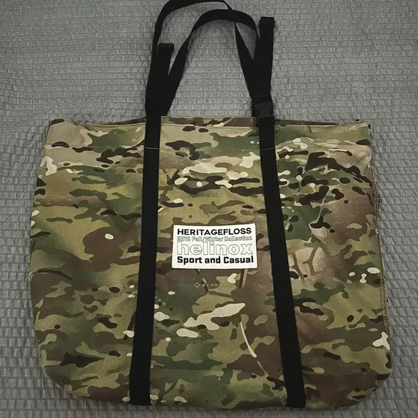 [BUNJANG] Heritage Floss x Helinox Shoulder Bag Camouflage / 헤리티지플로스 x 헬리녹스 숄더