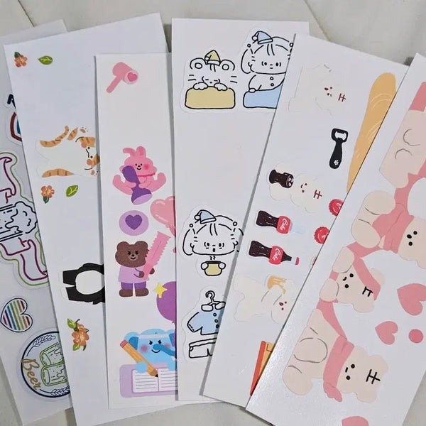 [BUNJANG] Discontinued Da-Rung, Love Ent. Sticker Set / 단종) 다룽,러브엔트 등 스티커 처분