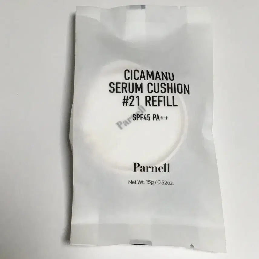 [BUNJANG] Parnell Cica Manuka Serum Cushion SPF50+ PA++++ 21 Light Beige Refill / (새상품) 파넬 시카마누 세럼쿠션 21호 리필