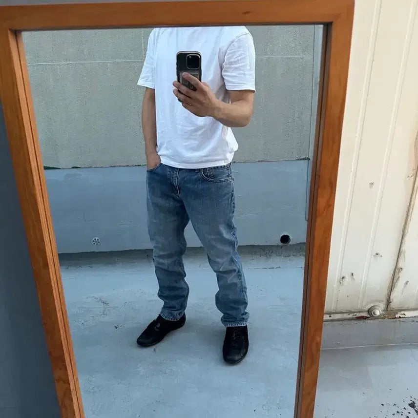 [BUNJANG] Levi's 511 Slim Straight Fit Denim Pants W34 L30 / Levis 511 데님 팬츠(W34 L30)
