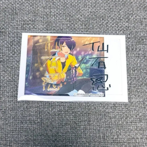 [BUNJANG] Ensemble Stars Sengoku Shinobu Autographed Sticker PASHACARD / 앙스타 센고쿠 시노부 싸인스티커 파샤 파샷츠