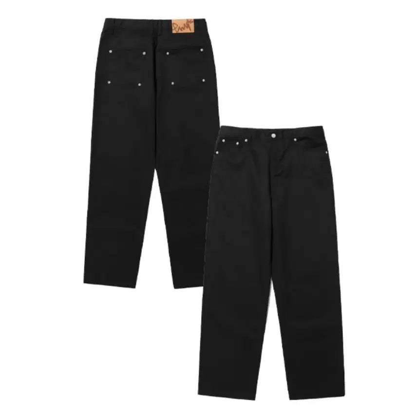 [BUNJANG] Physical Department Straight Fit Jeans Black / 피지컬 디파트먼트 스트레이트핏 진 블랙