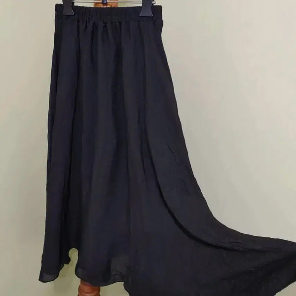 [BUNJANG] Black Long Skirt / 블랙 롱 스커트