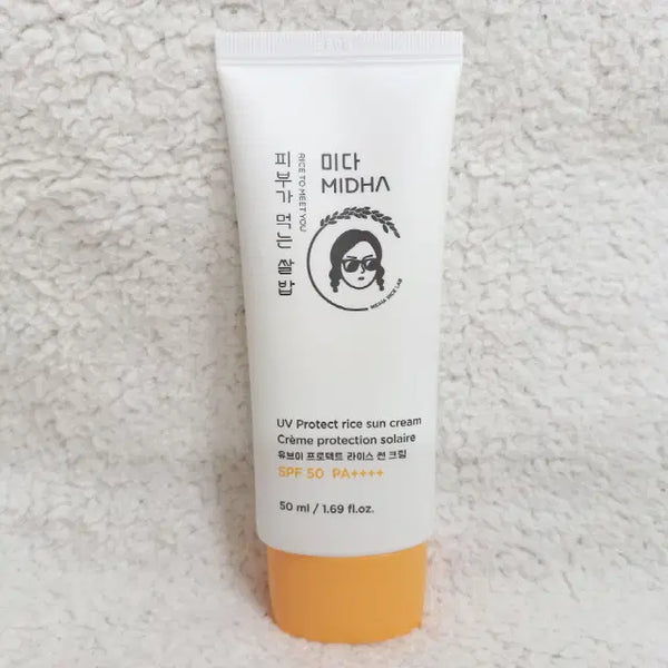 [BUNJANG] Mida UV Protect Rice Sun Cream 50ml / 미다 유브이 프로텍트 라이스 썬크림 50ml