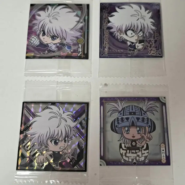 [BUNJANG] Hunter x Hunter Killua Wafer Sticker Bundle Set / (일괄) 헌터헌터 키르아 웨하스 스티커