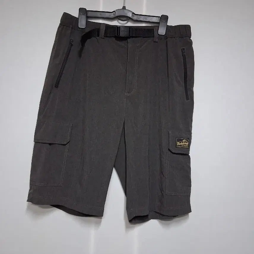 [BUNJANG] The Red Face Banding Cargo Shorts Grey (Size 34) / 더 레드페이스 밴딩 카고 반바지 그레이(34)